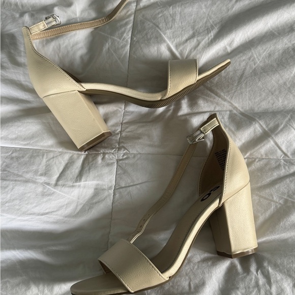 SO Nude Block Heel Sandals – Size 7.5 - Picture 1 of 11